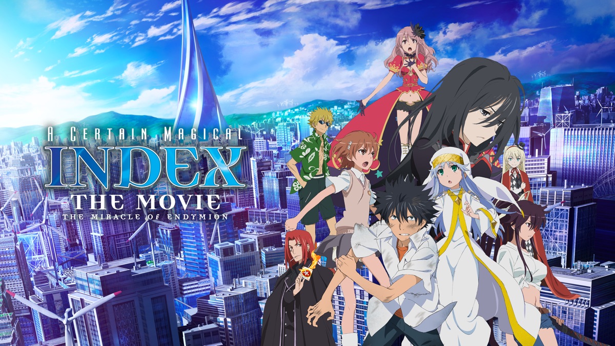 A Certain Magical Index the Movie: The Miracle of Endymion - بنر عمودی