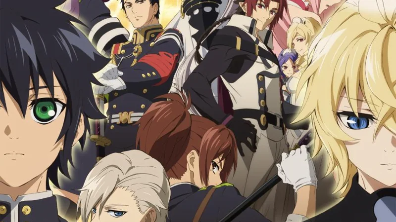 Owari no Seraph - بنر عمودی